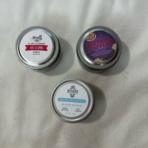 Three Owl Crate Candles